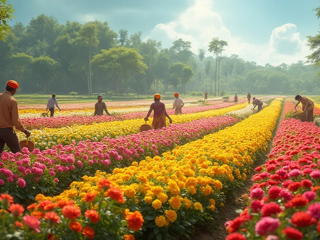 Discover Which Indian State Leads in Flower Exports