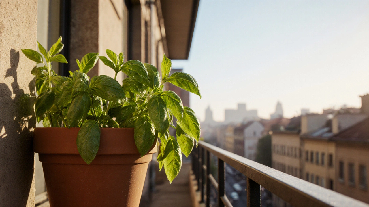 Easiest Balcony Plant: Simple Guide to Growing Basil and Other Low‑Maintenance Herbs