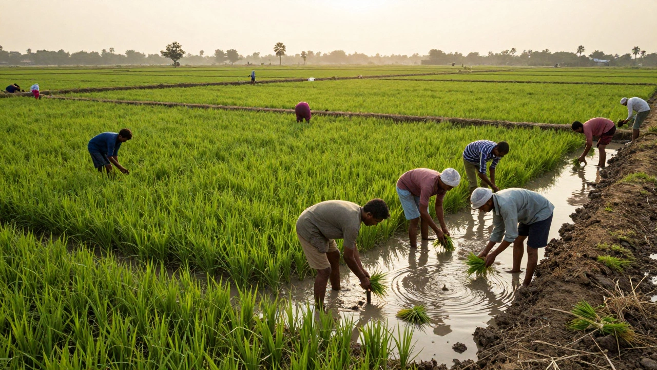 How Many Acres Is the Average Rice Farm? Size, Yield & Economics