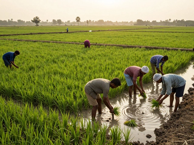 How Many Acres Is the Average Rice Farm? Size, Yield & Economics