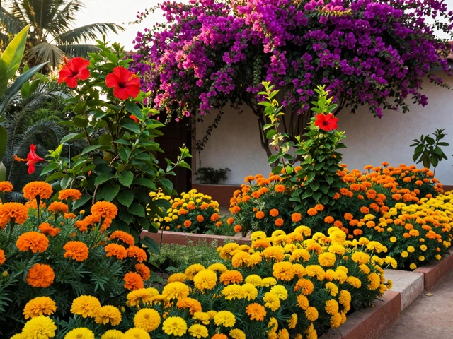 Year-Round Blooms: The Best Flowers That Grow All Year in India