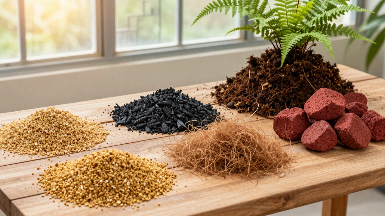 Natural soil alternatives like pumice and biochar